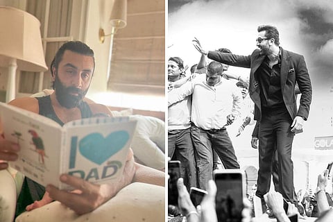 Alia Bhatt cheers for Ranbir Kapoor after 'Animal' success, shares actor's cute click with Raha