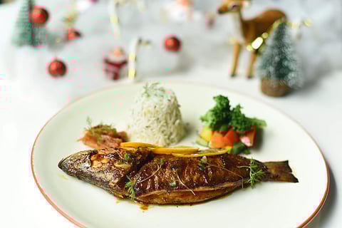 A dish from the new winter menu