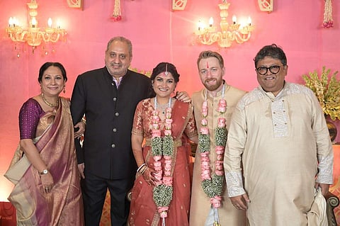 (L-R) Indrani, Viraf, Prerona, Johnny & Aniruddha