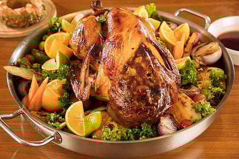 A delicious festive meal