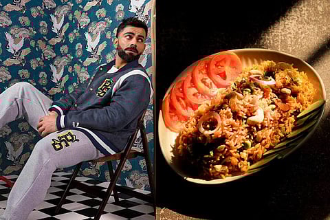 In frame: Virat Kohli (L), fried rice (L) {Image for representational purpose}
