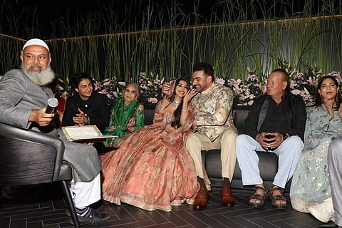 In frame: A snap from Arbaaz Khan's wedding