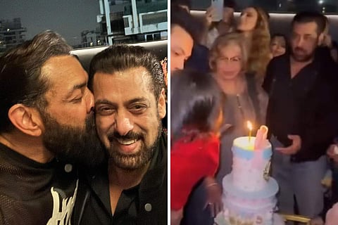 Glimpses of Salman Khan's birthday celebration