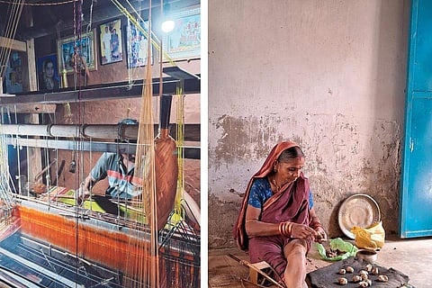 Artisans in the craft cluster