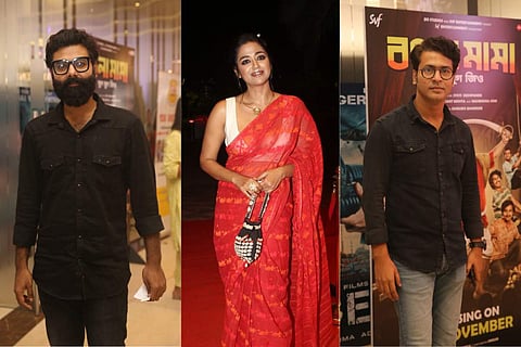 (L-R) Arna, Sohini and Anirban