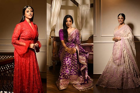 Paoli Dam sports three different looks