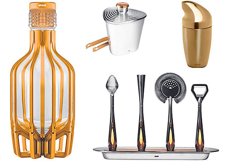 Raise the bar with Shaze luxurious barware sets