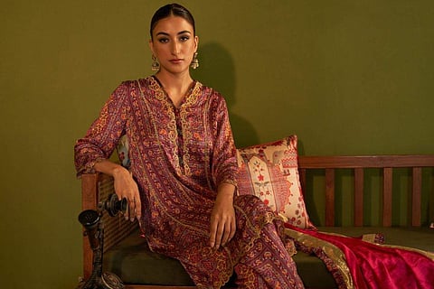 An outfit from the collection