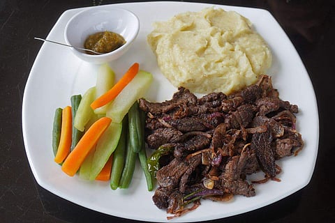 In frame: Amishishi Meat Combo