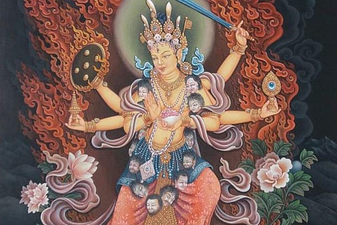 Maha Lakshmi by Rajani Sinkhwal