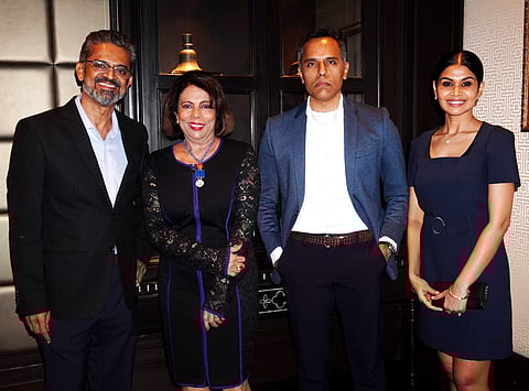 Sabu, Minnie, Rajeev & Supriya at the Terroir event