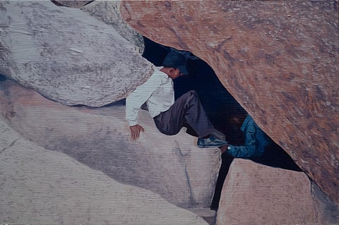 Secret Petrological Society - 1; Courtesy: Amshu Chukki (the artist) and Chatterjee & Lal