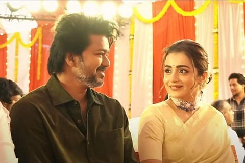 Thalapathy Vijay reunites with Trisha Krishnan at Thalapathy 67 pooja ceremony; fans rejoice