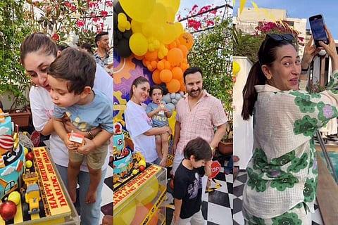 Kareena also posted some snaps from the celebrations on her Instagram stories