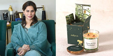 Upasana with Beeswax candles