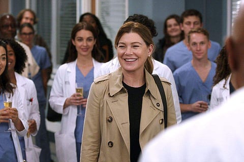 Ellen Pompeo as Meredith Grey in 'Grey's Anatomy'