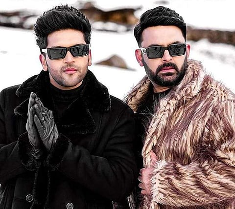 Guru Randhawa and Kapil Sharma
