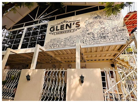Entrance of Glen's Bakehouse in Anna Nagar