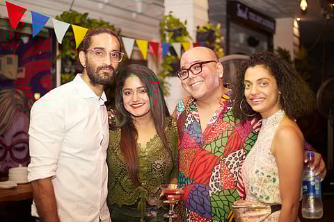 Holi celebrations at Soul The Sky Lounge