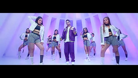 Clipping from the music video