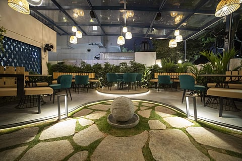 Outdoor seating at The Bistrograph