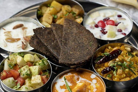 'Navratri Thali' from the special menu