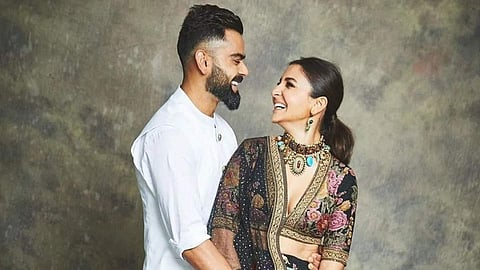 Virat Kohli and  Anushka Sharma