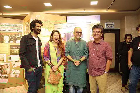 (L-R) Shohel, Chandrayee, Ritwick & Indranil