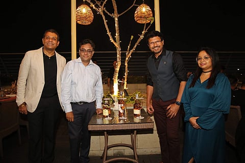 (L-R) Vikash, Chandan, Shantanu & Debashree