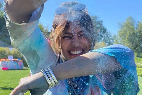Priyanka Chopra’s Holi celebration