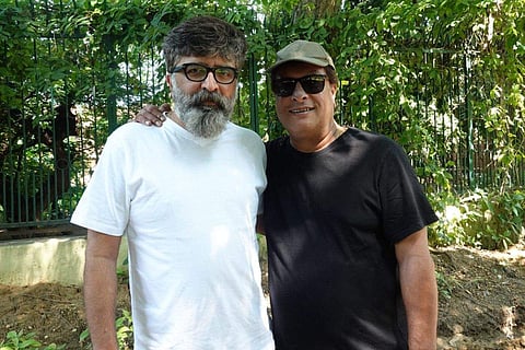 Hemal Thakkar with Tigmanshu Dhulia