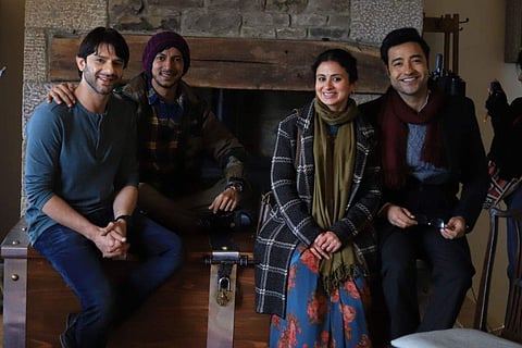 A still from the shoot