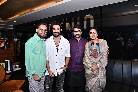 (L-R) Firdausul, Vikram, Prosenjit & Gargee