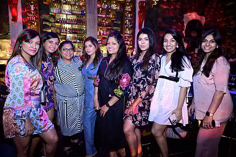 (L-R)Shikha, Vasundhara, Vanita, Swati, Neha, Khushi, Richa & Radhika