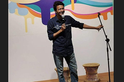 stand-up comedy sessions at The Melting Pot