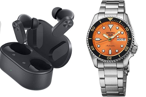 The Nord Buds 2. are available in Thunder Grey and Lightning White