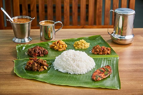 A delicious spread of the finest Kongu cuisine food from Junior Mess.