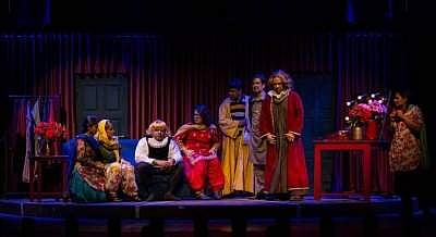 A scene from the play