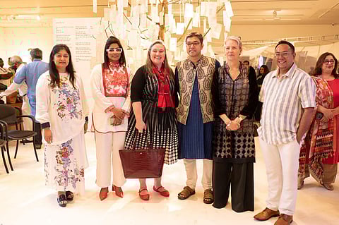 (L-R) Richa, Shaleni, Melinda, Anupam, Rowan and Kounteya