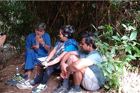 A still from the shoot