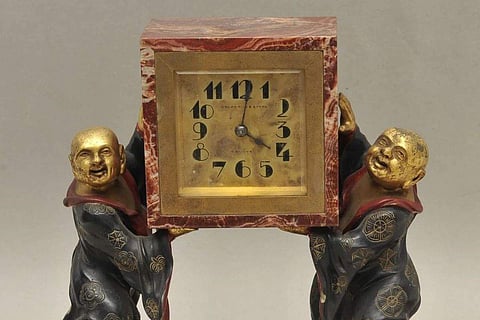 20th Century clock, collected artefact at the museum