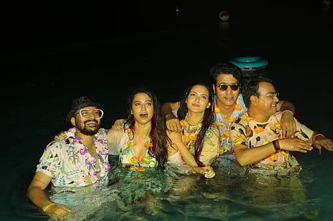 (L-R) Saurav, Sohini, Priyanka, Anirban & Rudranil