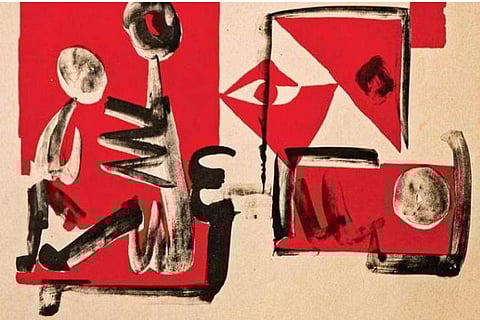 Somnath Hore’s untitled print