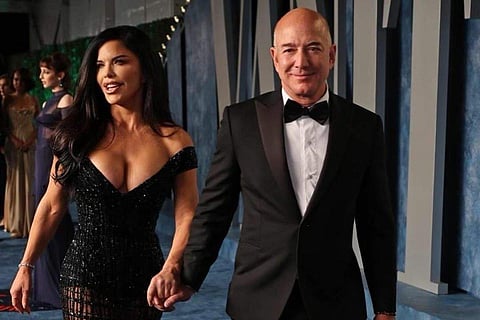 Jeff Bezos and Lauren Sanchez