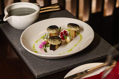 Gnocchi and Leek hot cup at On The Rocks