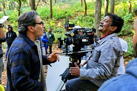 Goutam Ghose (right)