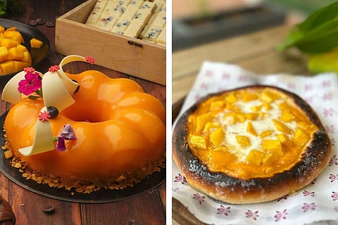Mango-themed dishes
