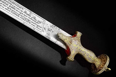 Tipu Sultan's sword