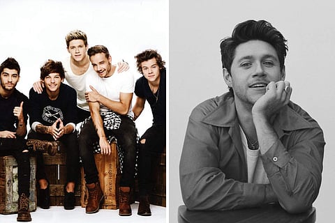 In Frame: One Direction (L), Niall Horan (R)