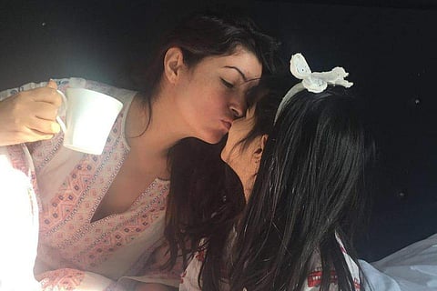 Twinkle is the daughter of well-known actors Dimple Kapadia and Rajesh Khanna